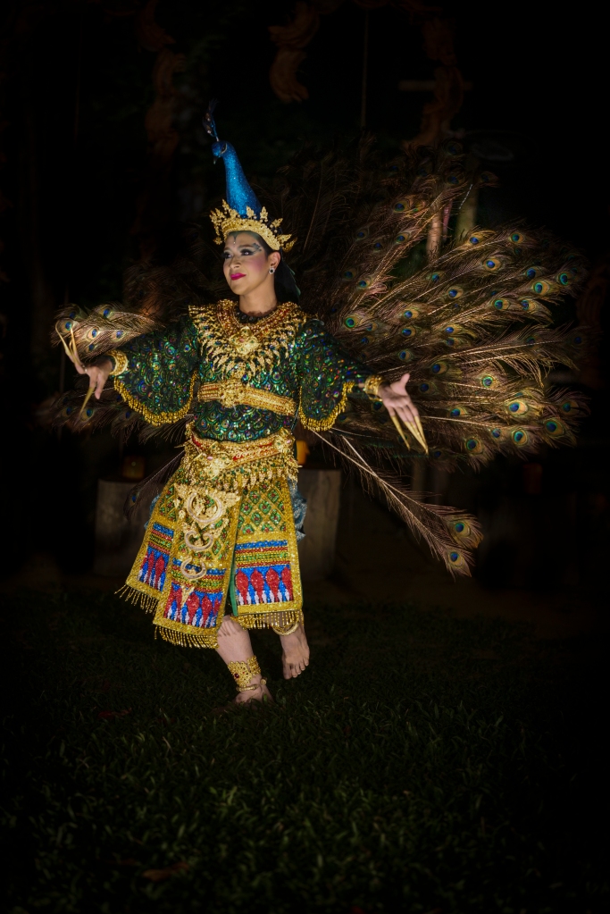 Traditional Thai Dance Of The Peacock. Khao Sok, 2023.  

